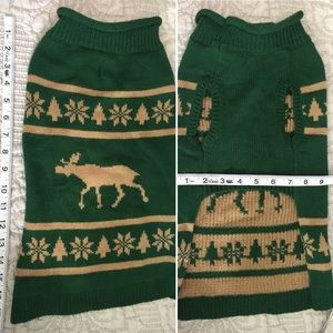 Winter Doggie Sweater